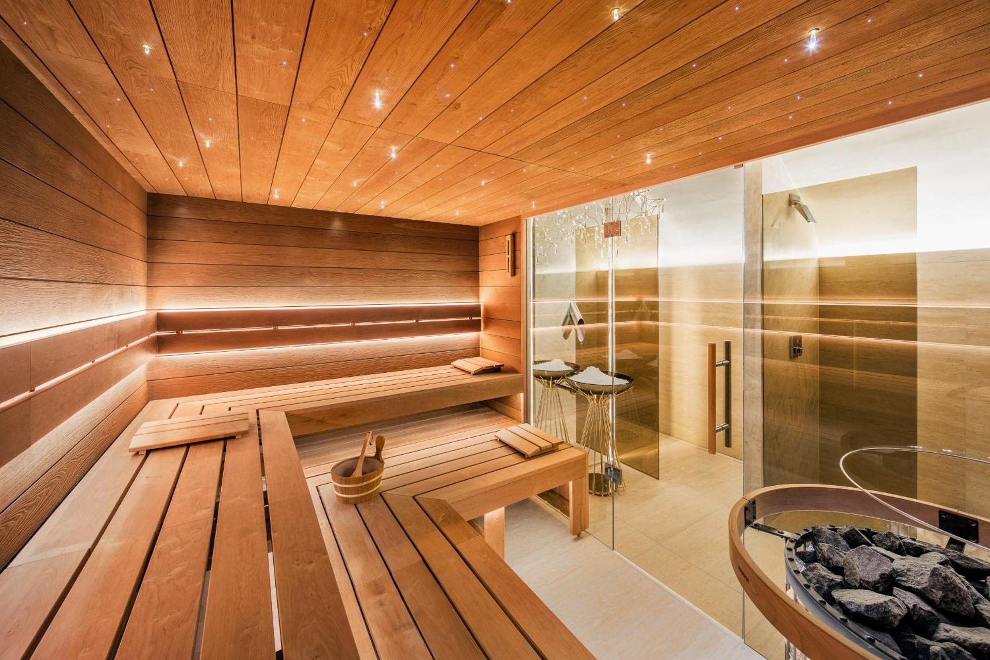 Grand Palace Brno Dış mekan fotoğraf A modern Finnish sauna